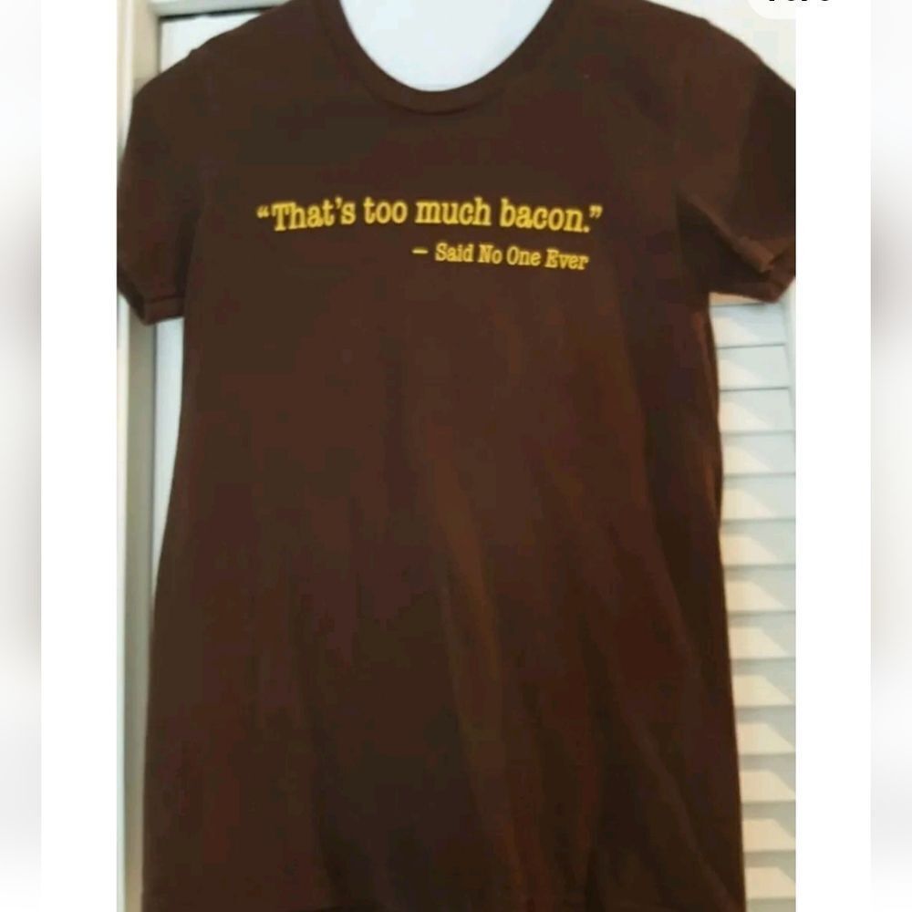 Bacon Baby Doll Tshirt